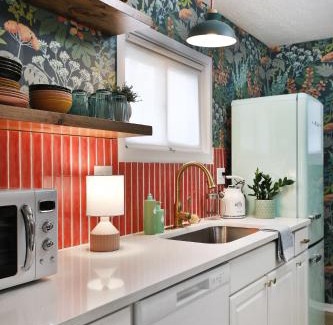Westerville Villa | THE GOOD PLACE Uptown Westerville, Colorful & Cozy