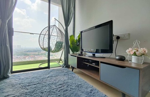 Subang Jaya Condo | The Grand SS15 Sunway 4Pax 2BRs City View. 500m to train station