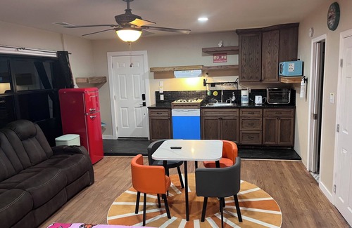 Austin House | The Groovy Bungalow, a unique and retro getaway.