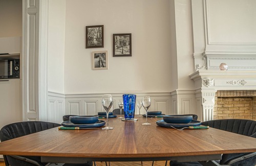 Limoges Condo | The "Heritage" Heart of Limoges: Parking, AC, and Private Terrace
