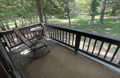 Gallatin Cabin | The hideaway retreat cabin has views of open fields and sweet water lake.