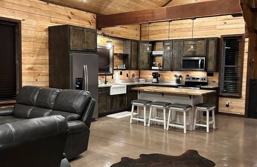 Board Camp Cabin | The Knotty Pine Cabin at Cabins of Wolf Pen Gap