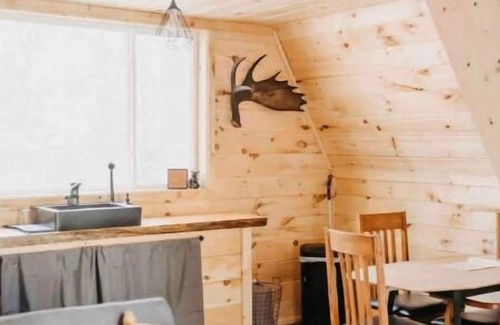 Standish Cabin | THE LILLIPAD.Off-grid A frame. Sebago lake region!