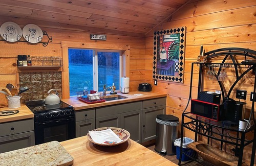 Prattsville Apartment | The Loft at Bearpen Mountain-Ski, Hike, Snowmobile!