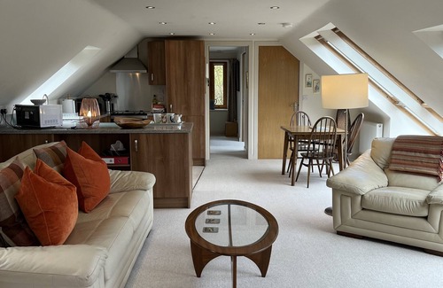 Murthly Apartment | The Loft at Brooklinn Mill, stunning riverside apartment in converted mill