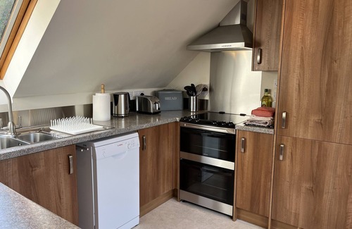 Murthly Apartment | The Loft at Brooklinn Mill, stunning riverside apartment in converted mill