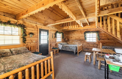Neillsville Cabin | The Loft Cabin at the Riviera Resort in Neillsville, Wisconsin!