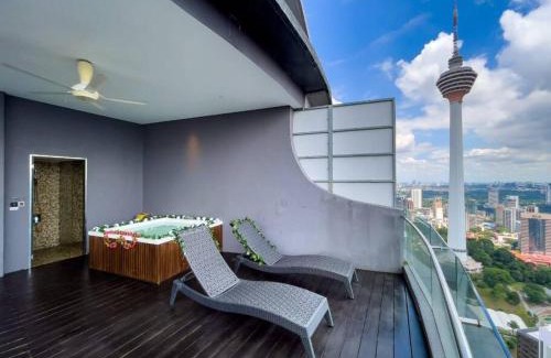 Golden Triangle Apartment | The Luxury Penthouses KLCC Petronas Twin tower Kuala Lumpur