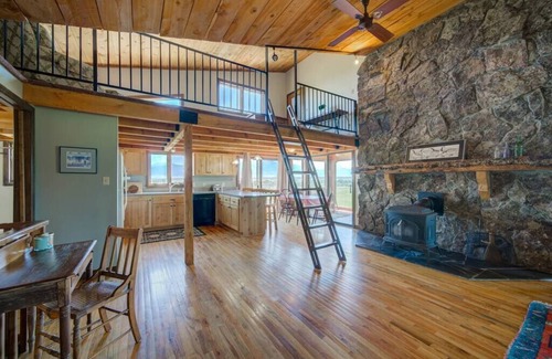 Shining Mountains House | The Madison River Overlook Cabin
