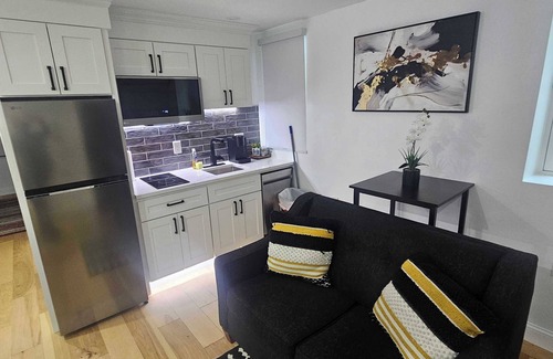 Mount Pleasant Apartment | The Mini-Lux B. at Lower Atwells Avenue Laundry & Dishwasher Close to DT