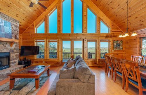 Wolf Laurel House | The Mountain Hideout~Swings~Hot Tub~Views~Decks