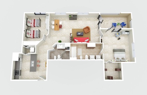 South Beach Apartment | The Netherland R5B on OceanDr + Park&Gym