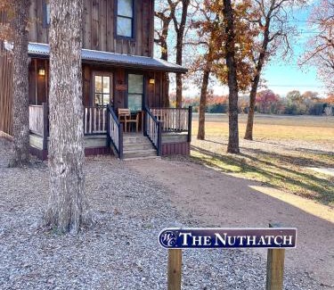 Elm Mott Ski Chalet | The Nuthatch Cabin 15 MIN to Magnolia Baylor