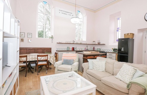 Pentre Halkyn Cottage | THE OLD NANT-Y-FFLINT CHAPEL, pet friendly, with a garden in Flint