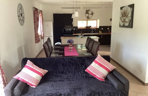 Canihuel House | The Old Stables with shared heated pool for 8 people with views over the lake