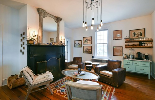 Berryville House | The Outpost: A Rustic Respite in the Shenandoah Valley 4 Bikes For Use Tesla Ch