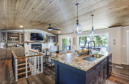Leesville House | The Overlook at Langford, Private dock with SUPs Kayaks, and Ping Pong
