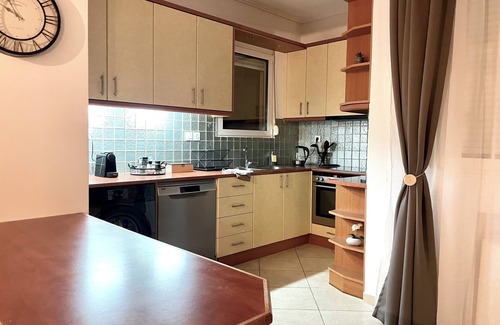 Voula Apartment | The perfect blend of comfort and tranquility in this elegant top-floor apartment