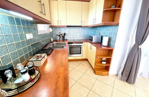 Voula Apartment | The perfect blend of comfort and tranquility in this elegant top-floor apartment
