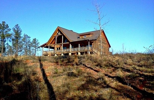 Woodland House | The Pine Cabin - Solid Wood Log Cabin with Awesome Views!