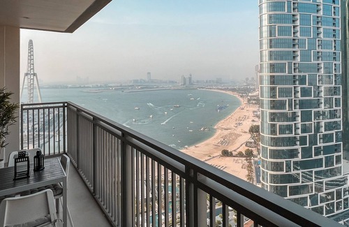 Dubai Marina Apartment | The Plush Homes - Deluxe Apartment with Sea View in Marina/JBR