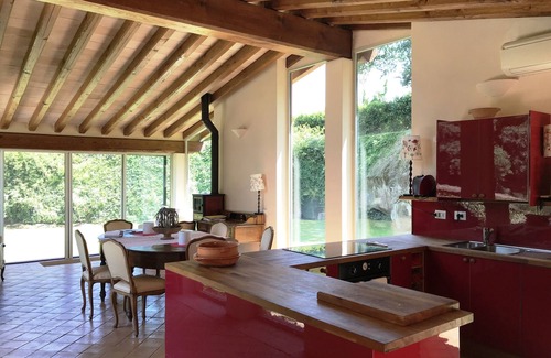 Otricoli Villa | The red house on the roman arch with private pool all for you