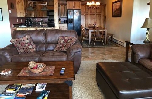 East Glacier Park Condo | The Rising Wolf , with sunset views of Glacier Park