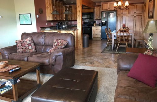 East Glacier Park Condo | The Rising Wolf , with sunset views of Glacier Park