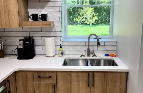 Campbell River Condo | The River's Nook. River front oasis, private entrance, self-contained new suite!