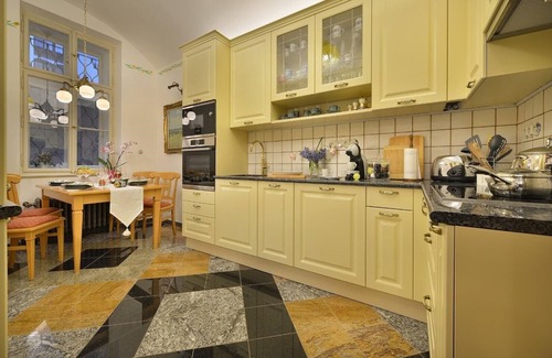 Smichov Apartment | The romantic luxury apartment is located on the ground floor of a house from the year 1890