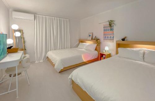 Seolcheon-myeon Apartment | The Sally Sillim 2BR for 6 Guests Family Friends Business Long Stay Kpop