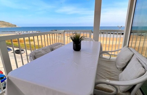 Marina di Palma Apartment | The Seaside Sunrise. 1 minute walk to the beach. AC