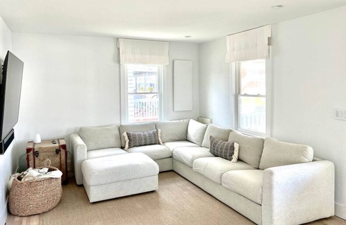 Hull Cottage | The Shore House, steps to the ocean meet crisp clean beach side retreat!
