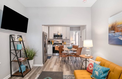 Michigan City Apartment | The Sunshine House: Breezy Beach Unit!