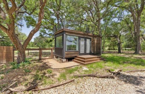 Dennis House | The Tiny 'Tainer - Tiny Container Home w. Hot Tub!
