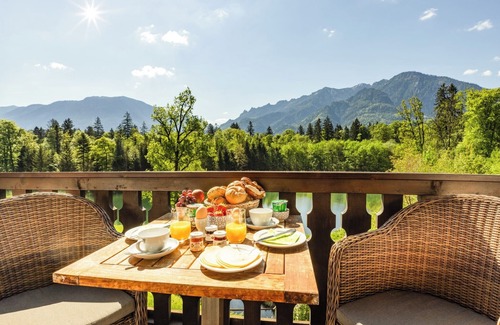 Bad Reichenhall Apartment | The two with south-facing balcony 73 sqm, 2 sep. Bedroom - Holiday apartment at the Gablerhof