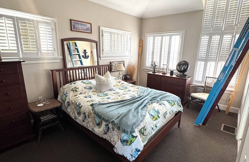 Salisbury Resort | The view of the beach from the penthouse deck resort with AC in charm Salisbury