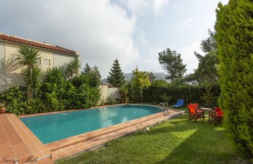 Oropos House | Theo Pool Villa (Magnificent Sea View)