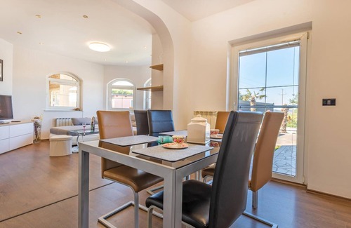 Cezarji House | This cozy vacation home with private pool is located in the small village of Pobegi, surrounded by o