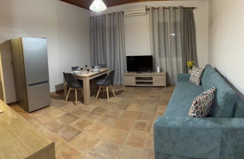 Raches Apartment | This modern and stylish apartment is located in the center of Christos, Raches.