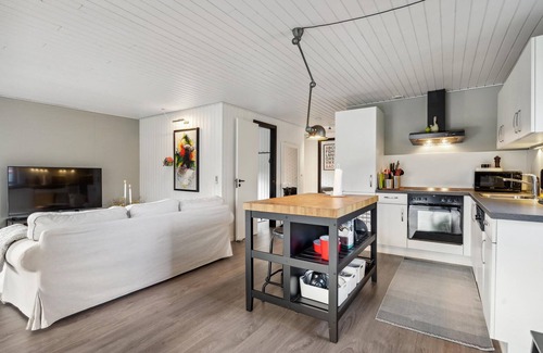 Ringkøbing-Skjern Municipality House | This tasteful vacation home is beautifully situated on Ringköbing Fjord.