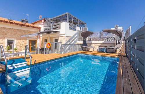 Thrapsano Apartment | Thrapsano House with private pool by Hospi