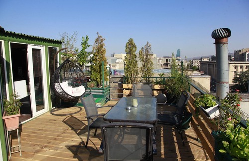 Vake Apartment | Three floor apartment with a terrace on the edge of old and new Tbilisi
