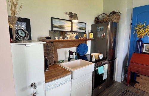 Kingsport Cottage | Tickle Rose- where farmland meets ocean, the views are spectacular and serene.