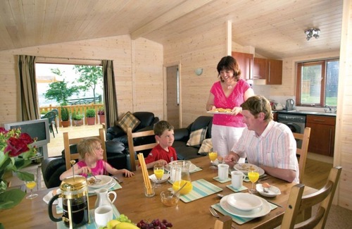 Llanfair Caereinion House | Timber clad holiday home with one double and one twin.