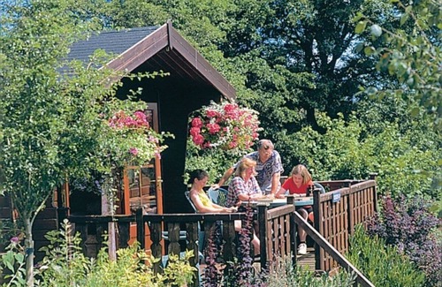 Llanfair Caereinion House | Timber clad holiday home with one double and one twin.
