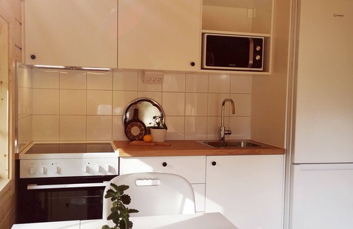 Karlstad Ski Chalet | Timber cottage 2/2 with jacuzzi near lake Vänern