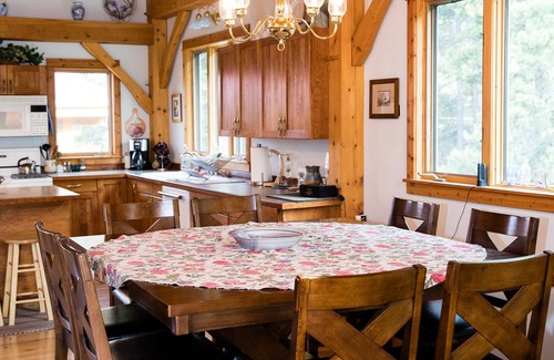 East Glacier Park Village House | Timber Frame Guest Home