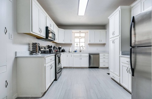 San Angelo House | Timeless Getaway in San Angelo! Fully renovated 3BR/2BA 1920s Home
