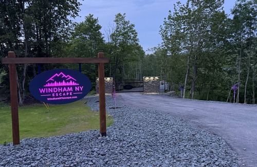 Hensonville Cabin | Tiny Cabin #3 by Windham NY Escape 'Forest View'